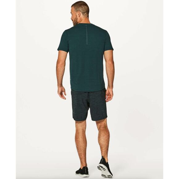 LULULEMON T.H.E. Short Linerless 7" Amplified Dark Emerald Green Sz S {ZZ14} - Picture 3 of 7